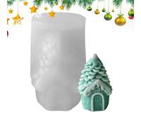 natalizi, 2,64x2.52x3.46 pollici di pinolo stampo in silicone per e sapone fai -da -te, fusione in resina per artigianato e officine per le vacanze Siliconi materiali Siliconi