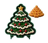 Natalizi per Mini Pie Stampo ad Albero di Natale Riutilizzabile | Stampo per dessert fai da te festivo Cottura al forno, cucina, casa, ristorante, sala da pranzo, feste