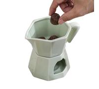 natalizia in ceramica per cioccolato, dessert, burro compatto e scaldavivande garantisce una consistenza liscia, facile da pulire, perfetta per feste in famiglia, vacanze, snack e a Ho