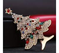 natalizia originale con albero, perfetta come accessorio elegante sia per che per donna