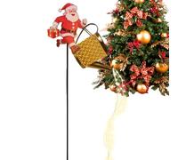 Natalizie ad Energia Solare Babbo Natale con Bollitore Impermeabile