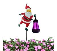 Natalizie Per Esterno,Decorazione Lampada A Da Terra Babbo Natale - A Energia Solare Per Giardino Con,Per Giardino Sentiero Viale Patio Paesaggio Cortile Fattoria