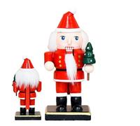 natalizio, statua in legno, per set da tavolo, organizzatore di feste per bambini, gioco per camera da , soggiorno, scaffale, armadio, emblema dello spirito festivo