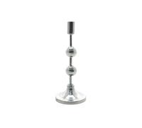 Nataluna CANDELABRO Argento 1P 9x9x24cm 6418185, Come Foto, Unica