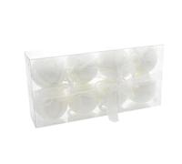 Nataluna DEC.13 Bianco Sfere 7cm 8pz 54615769, Come Foto, Unica