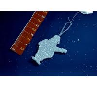 Nataluna Glitter APPENDINO Babbo 15cm, Come Foto, Unica