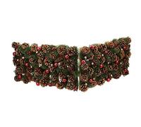 Nataluna STECCATO Legno con PIGNE 50x30cm, Come da Foto