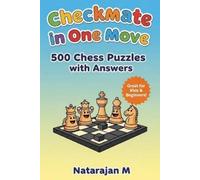 Natarajan M Checkmate in One Move (Tascabile) Checkmate