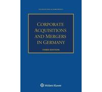 Natascha Doll Mark Denn Corporate Acquisitions and Mergers in German (Tascabile)
