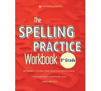 Natasha Attard The Spelling Practice Workbook 8th Grade with Vocabul (Tascabile)