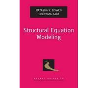 Natasha K. Bowen Shenyang Guo Structural Equation Modeling (Tascabile)