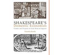 Natasha Korda Shakespeare's Domestic Economies (Copertina rigida)