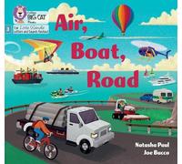 Natasha Paul Air, Boat, Road (Tascabile)