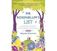 Natasha Solomon Mr Rosenblum's List: or Friendly Guidance for the As (Tascabile)