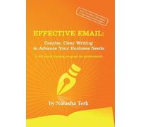 Natasha Terk Effective Email (Tascabile)