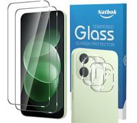 Natbok 2+2 Vetro Temperato per Xiaomi Redmi Note 17 Pro Max 5G Pellicola | Pellicola Prottetiva, Anti Graffio,Durezza 9H,Senza Bolle, Anti-Impronte Film per Xiaomi Redmi Note 17 Pro Max