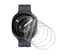 Natbok 5 pezzi Vetro Temperato per Samsung Galaxy Watch 9 44mm Pellicola Prottetiva,Anti Graffio,Durezza 9H,0,33mm Trasparente,Senza Bolle, Anti-Impronte Film,Facile da Installare