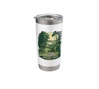 Natchez Trace Parkway Mississippi Foresta Bicchiere termico in acciaio inox doppia parete