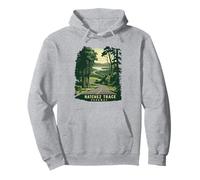 Natchez Trace Parkway Mississippi Foresta Felpa con Cappuccio