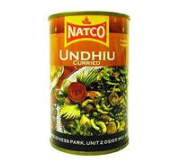 Natco Undhiu Curry 450g (confezione da 4)