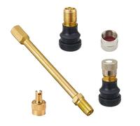 Natcoo Valvole Tubeless per Ninebot G30, per Xiaomi M365, PRO, Pro2, 1S, per Segway Mini, per Hoverboard, Adattatore di Estensione della Valvola per Scooter, Accessori per Monopattino