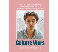 Nate Rae Culture Wars: Gen Z vs. Millennial (Copertina rigida)