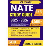 NATE Study Guide: The Most Complete Content Review with 1,500+ Practice Questions with Detailed Answer Explanations and 11 Full-Length Practice Exams to Ace the NATE HVACR Certification Exam