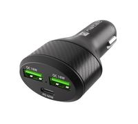 Natec Caricabatteria Auto Coney 2X Usb 1X Usb-C Pd 3.0 84W Qc3.0 Nuc-1981