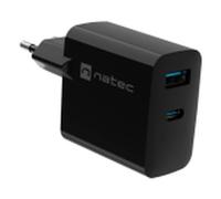 Natec Caricatore da parete nero 45 W (1 unità)