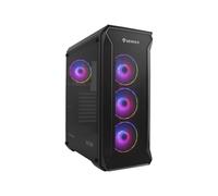 natec Gehäuse Irid 505 aRGB V2 con Sichtfenster nero Midi/minitower NPC-1518