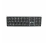Natec NKL-1830 teclado RF Wireless + Bluetooth QWERTY Español Negro, Gris