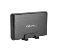 NATEC NKZ-0448 contenitore di unità di archiviazione Custodia per Disco Rigido (HDD) Nero 3.5
