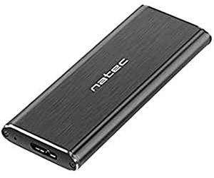 Natec NKZ-1043 - Custodia Esterna Rhino M.2 per Disco SATA M.2 USB 3.0