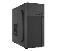 natec NPC-2171 Helix USB C Mini Tower Case Black Midi/minitower ATX