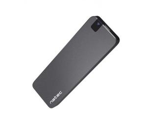 Natec Rhino Custodia Esterna per SSD M.2 Nvme Pci-e USB-C 3.1 Gen2 Alluminio