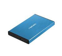 Natec Custodia esterna Rhino Go USB 3.0 per 2,5'' SATA Blu
