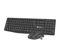 Natec Toetsenbord En Muis Natec Nzb-1989 Zwart Qwerty Qwerty Us