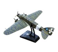NATEFEMIN 1:144 WWII Italiano Savoia SIAI-Marchetti S.81 Pipistrello Bomber Modello Simulazione Modello Aerei Aviazione Kit per Collezione e Regalo