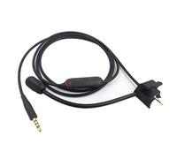 NATEFEMIN 1 pz Cavo Microfono Boom Staccabile per Bose per QuietComfort 35 per QC 35II per PS4 per PS5 Accessorio per Cuffia