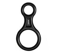 NATEFEMIN Arrampicata Discensore Rappelling Gear, 35KN 8 Discensore Assicurazione e Rappelling Gear