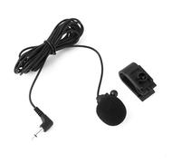 NATEFEMIN Microfono esterno per auto, 3,5 mm, ricambio per autoradio per unità principale del veicolo, audio GPS e DVD