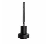 NATEFEMIN Penna oliatore per orologio in alluminio Orologio lubrificante Oiler Watch Lubrificante Pin Pen Tip con base Orologio Orologio Strumento di riparazione accessorio per accessori orologiai, Grigio 0,4 x 0,2 mm