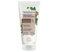 Natessance - Crema per la cura ultra nutriente senza risciacquo - Karité Bio & Cheratina Vegetale - Capelli molto secchi - 100 ml