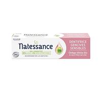 Natessance - Dentifricio Gencives Sensibles - Cura orale - Certificato Bio Cosmos Organic - Tubo da 75 ml
