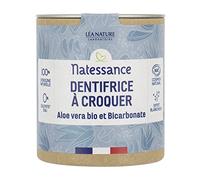 Natessance Dentifricio in Pastiglie Aloe Vera e Bicarbonato di Sodio - 80 pz.