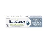Natessance - Dentifricio sbiancante - Aloe Vera Bio e Carbone di bambù - Certificato Bio Cosmos Organic - Tubo 75 ml