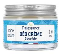 Natessance Deodorante Crema Cocco Bio 50g - Deodorante