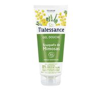 Natessance - Gel Doccia - Mazzi di Mimosa - Certificato Bio Cosmos Organic - Tubo 100% vegetale - 200 ml