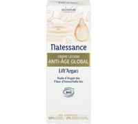 Crema Lift'Argan Luce Divina Emulsione globale anti-invecchiamento per 30 anni e superiore a 50 ml Pompa Bottiglia