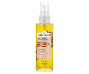 Natessance - Olio per capelli Secco Fortificante all'Argan Bio - Nutrizione & Brillanza - Capelli secchi e fragili, finitura leggera - 100 ml